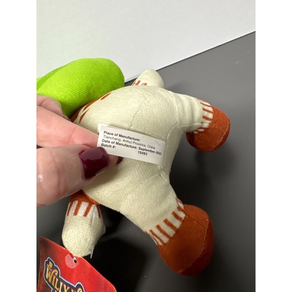 Willy Wonka & The Chocolate Factory Oompa Loompa 7" Plush Toy Factory W/ Tag - Picture 9 of 9